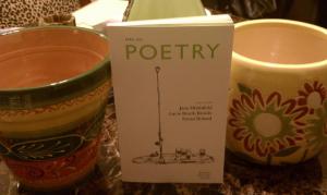 Poetry and Potteryside by side on my table. Baby, why can't we?