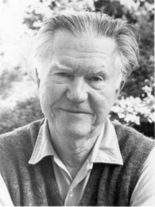 William Stafford (photo by Kim Stafford) Source: Slow Muse