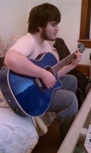 Jon with the Blue Guitar